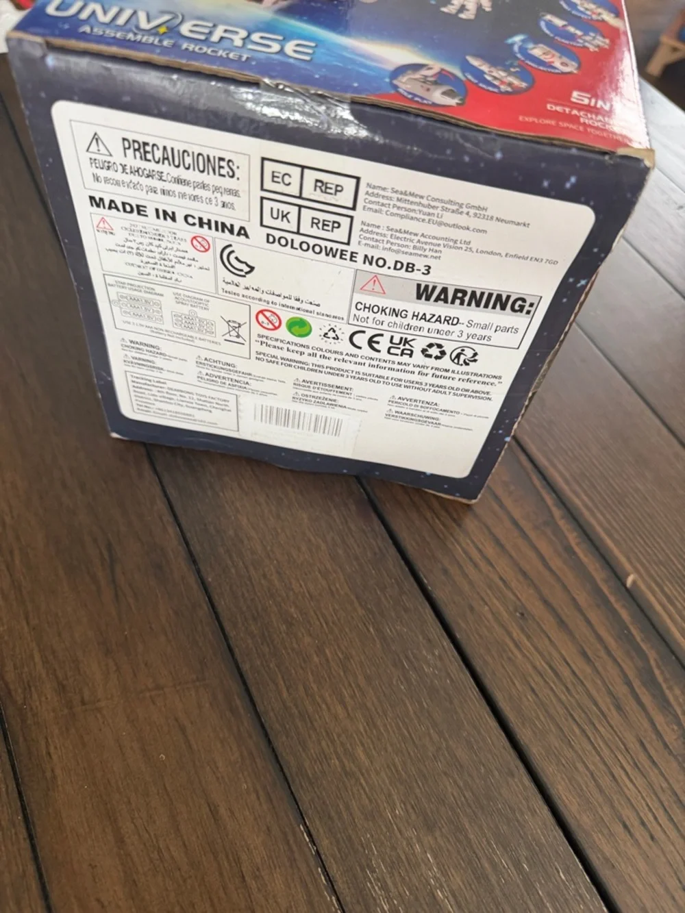 Dolowee 5 In 1 Retachable Rocket New Open Box